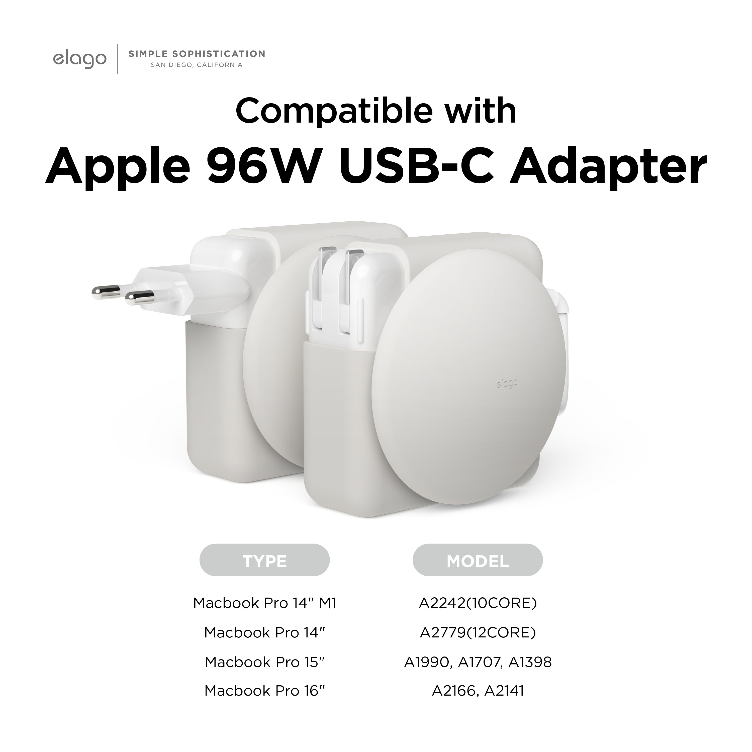 Macbook Pro M4 Elago 140W Case With Cable Management Fits M4/M3