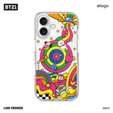BT21 iPhone Case Rainbow