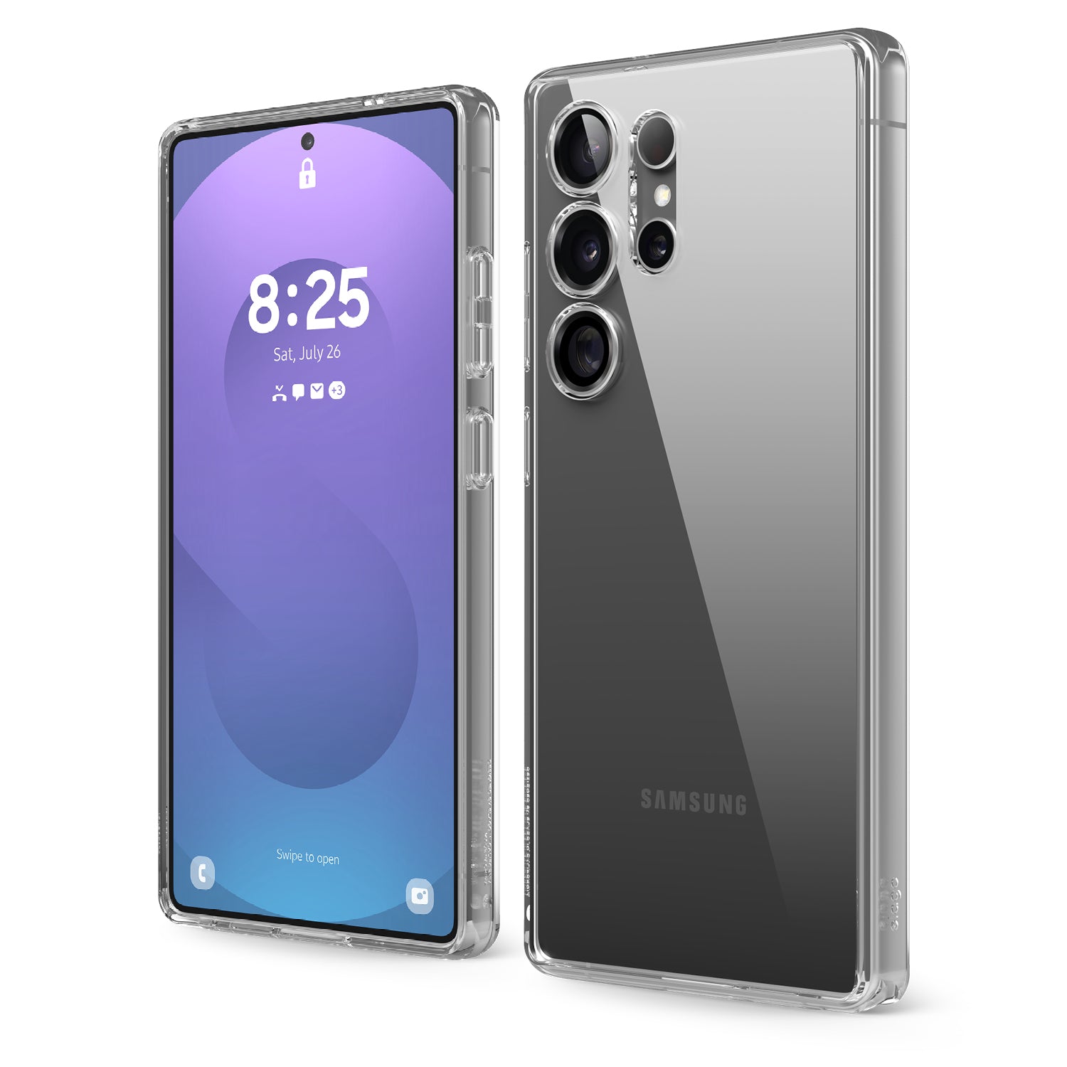 Hybrid Clear Case for Samsung Galaxy S25 Ultra