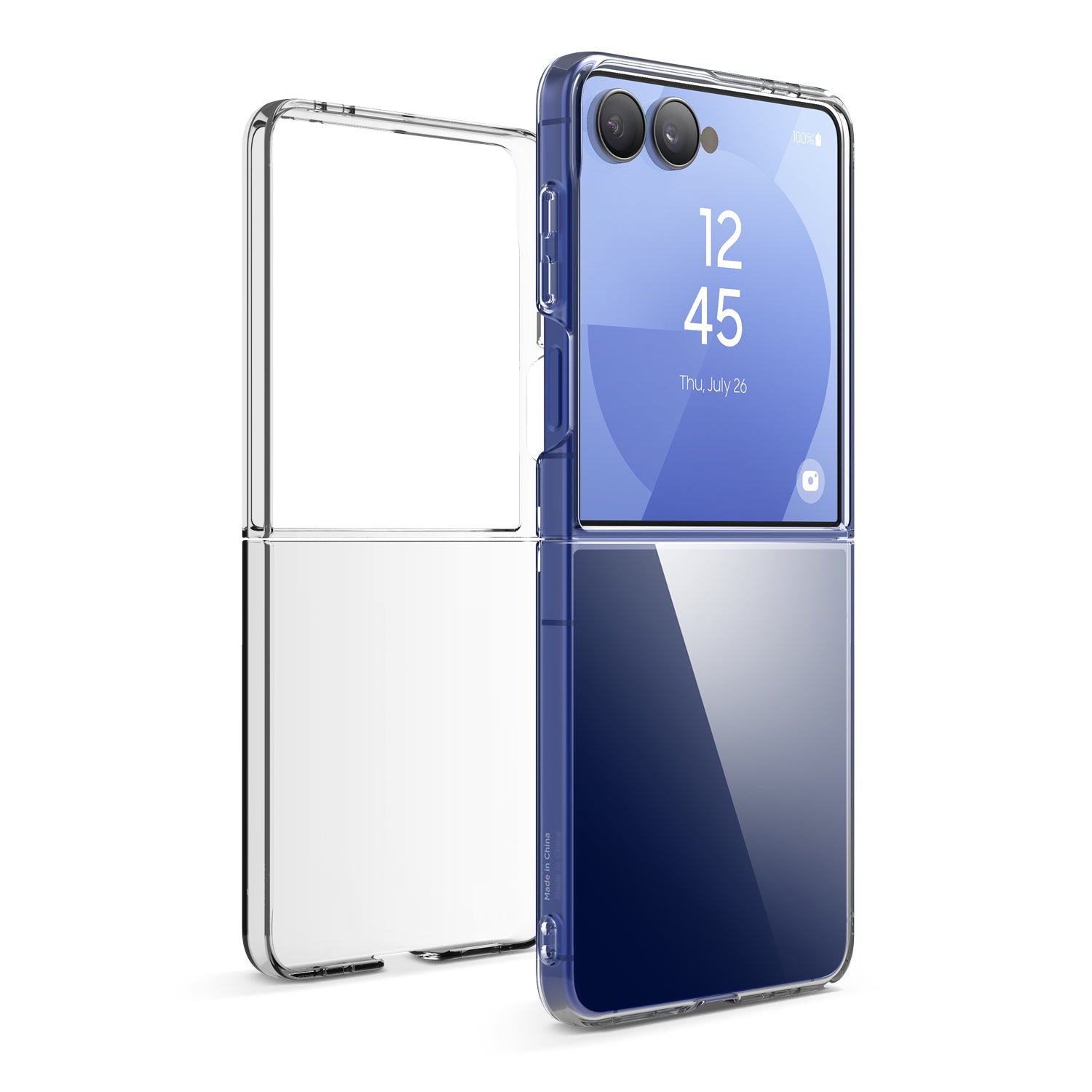 Hybrid Clear Case for Galaxy Z Flip 7 Hybrid Clear Case for Galaxy Z Flip 7