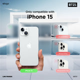 BT21 | elago Hope in Love Hybrid Case for iPhone 15