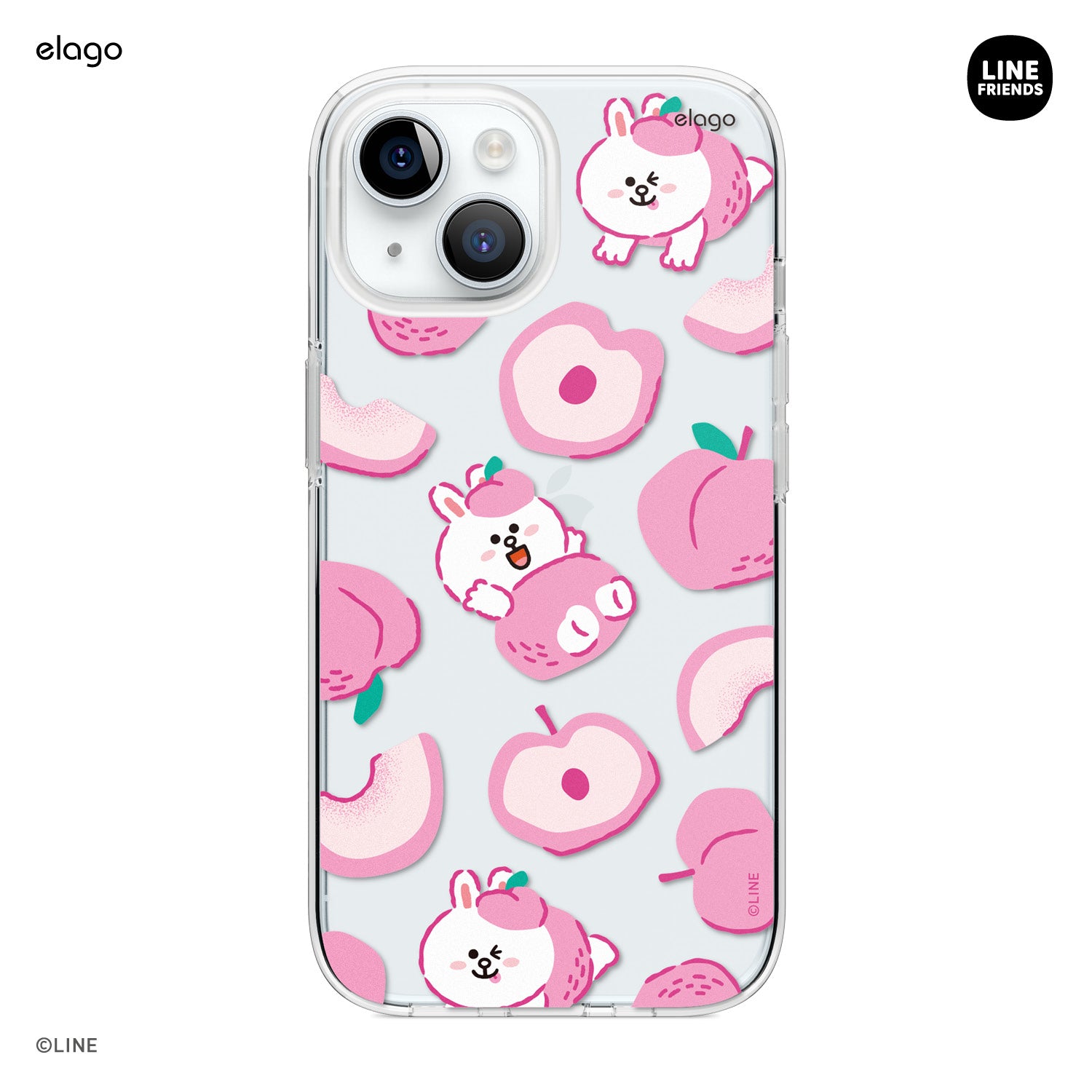 LINE FRIENDS | elago B&F Fruit Shop Hybrid Case [3 Styles]