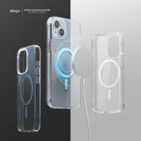 Magnetic Hybrid Clear Case for iPhone 15