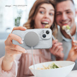 Magnetic Hybrid Clear Case for iPhone 15