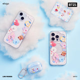 BT21 | elago On the Cloud MagSafe Hybrid Case for iPhone 15 Pro