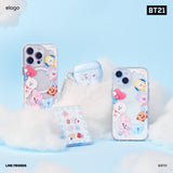 BT21 | elago On the Cloud MagSafe Hybrid Case for iPhone 15 Pro