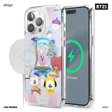 BT21 elago Hope in Love Hybrid Case for iPhone 15 Pro Max