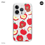 LINE FRIENDS | elago B&F Fruit Shop MagSafe Hybrid Case for iPhone 15 Pro