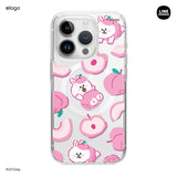 LINE FRIENDS | elago B&F Fruit Shop MagSafe Hybrid Case for iPhone 15 Pro