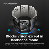 Privacy Glass + Screen Protector for iPhone 15 Pro