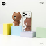 LINE FRIENDS | BROWN & SALLY Figure MagSafe Hybrid Case