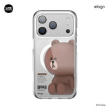 LINE FRIENDS | BROWN & SALLY Figure MagSafe Hybrid Case