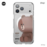 LINE FRIENDS | BROWN & SALLY Figure MagSafe Hybrid Case