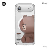LINE FRIENDS | BROWN & SALLY Figure MagSafe Hybrid Case