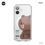LINE FRIENDS | BROWN & SALLY Figure MagSafe Hybrid Case