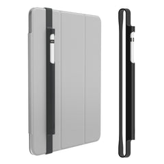 iPad case with Apple Pencil holder, featuring a sleek and durable design for securely storing Apple iPencil. Perfect holder for Apple Pencil with silicone material for enhanced grip.