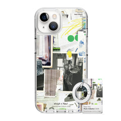 iPhone 14 phone case with card holder for convenient storage. Designer iPhone 14 case with a stylish and functional design.