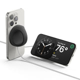 Magnetic iPhone stand with grip, designed for stable use. This desk iPhone stand offers convenience and durability, providing a secure hold for your iPhone on your desk.
