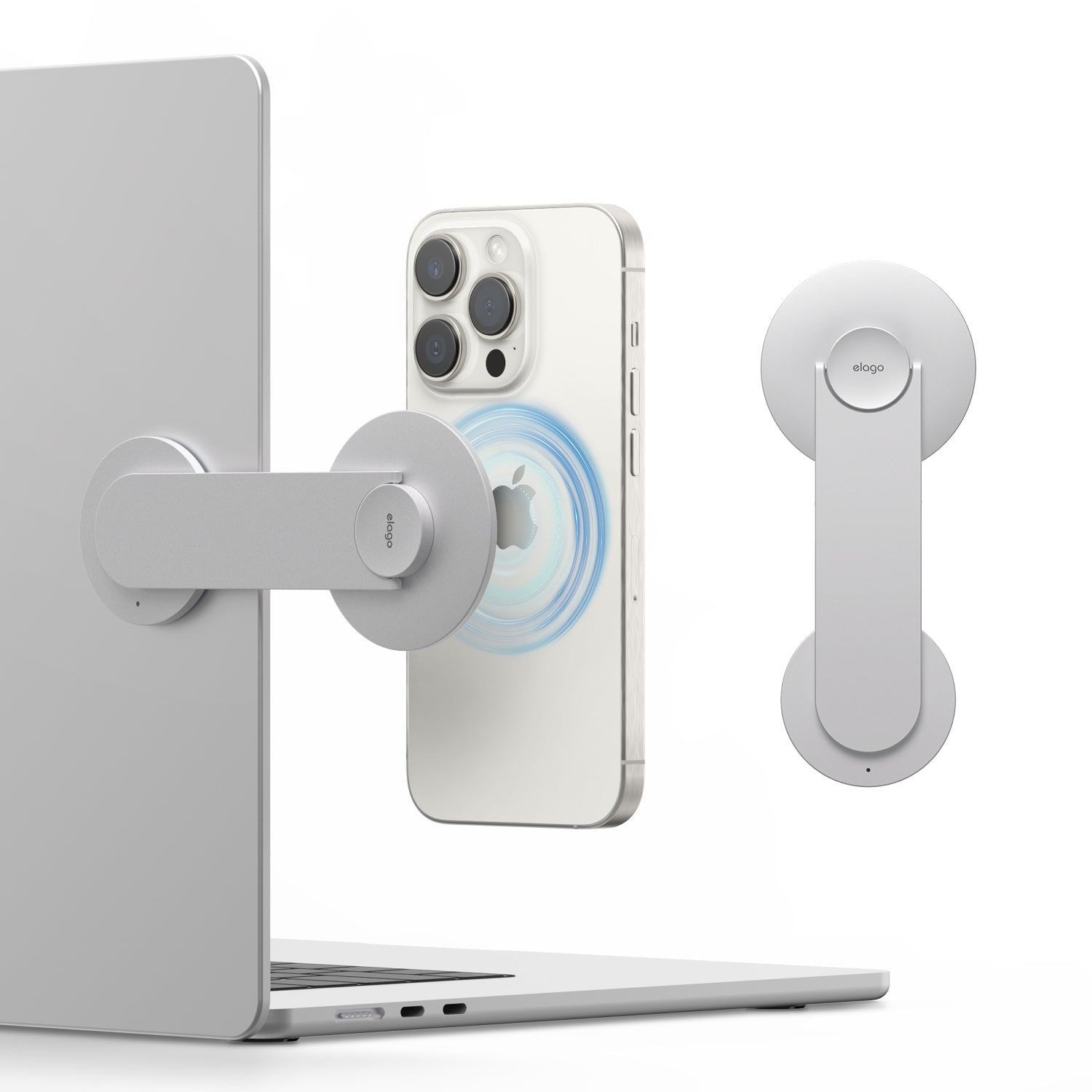 Durable iPhone stand holder designed for secure placement. This iPhone holder stand provides a stable solution for holding your device, offering convenience and versatility for daily use.