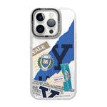 Designer iPhone 14 Pro cases including Casetify and pink options, with some cases fitting iPhone 15 Pro.