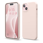 Premium silicone iPhone 15 Plus case, offering a soft and durable design. This silicone iPhone 15 Plus case provides excellent protection while maintaining a sleek look and feel.
