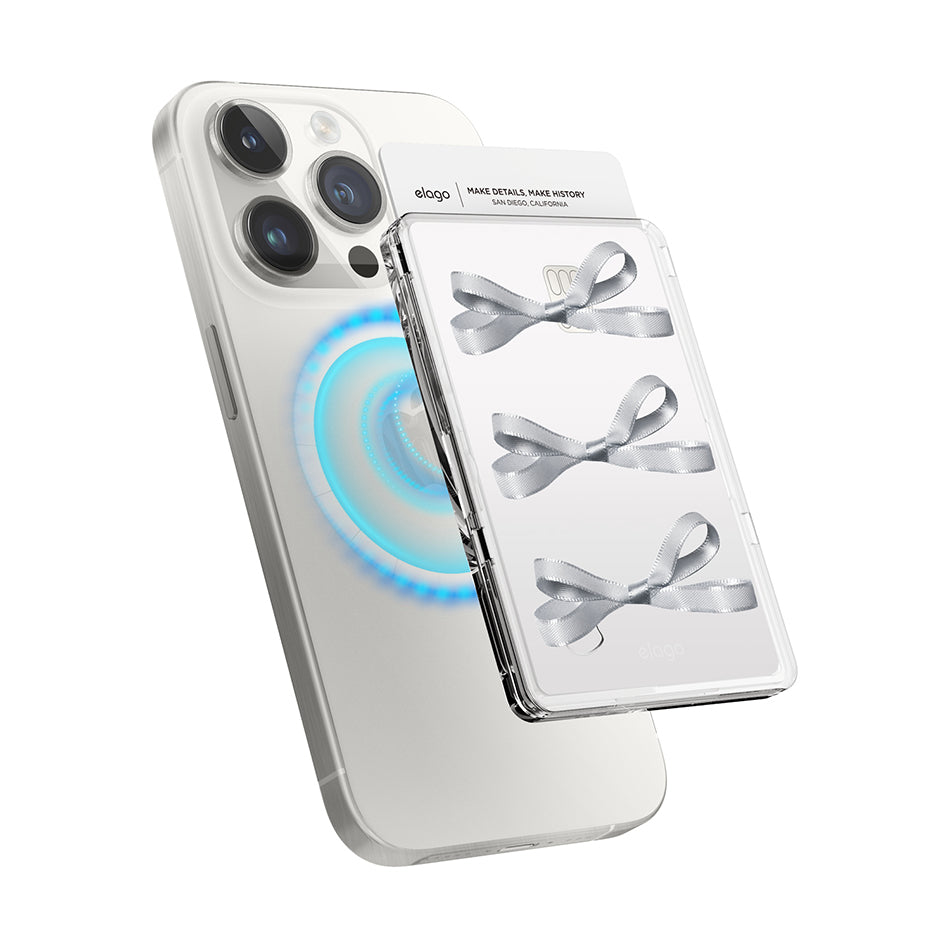 Custodia In Pelle Genuina AMEEGO MK-209 Per IPhone – Cover Flip Con Supporto E Slot Per Carte, Chiusura Magnetica, Colore Bianco