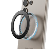 Phone ring holder magnetic, providing secure grip and convenience. Magnetic iPhone ring holder designed for easy use and enhanced phone functionality.