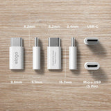 USB-C to Micro USB Adapter [2 Sets]