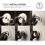 nest thermostat e mount