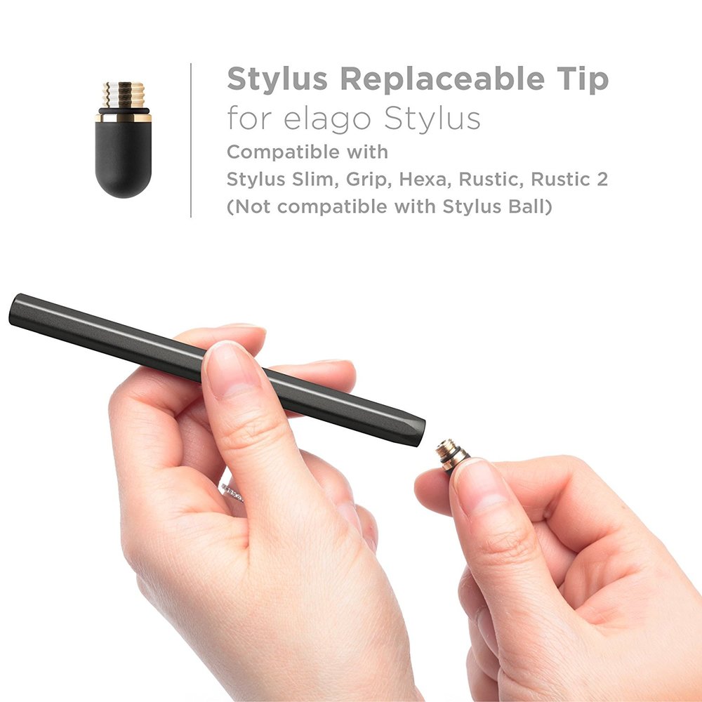 Elago Stylus Pen for iOS & Android with Hexagrip Technology