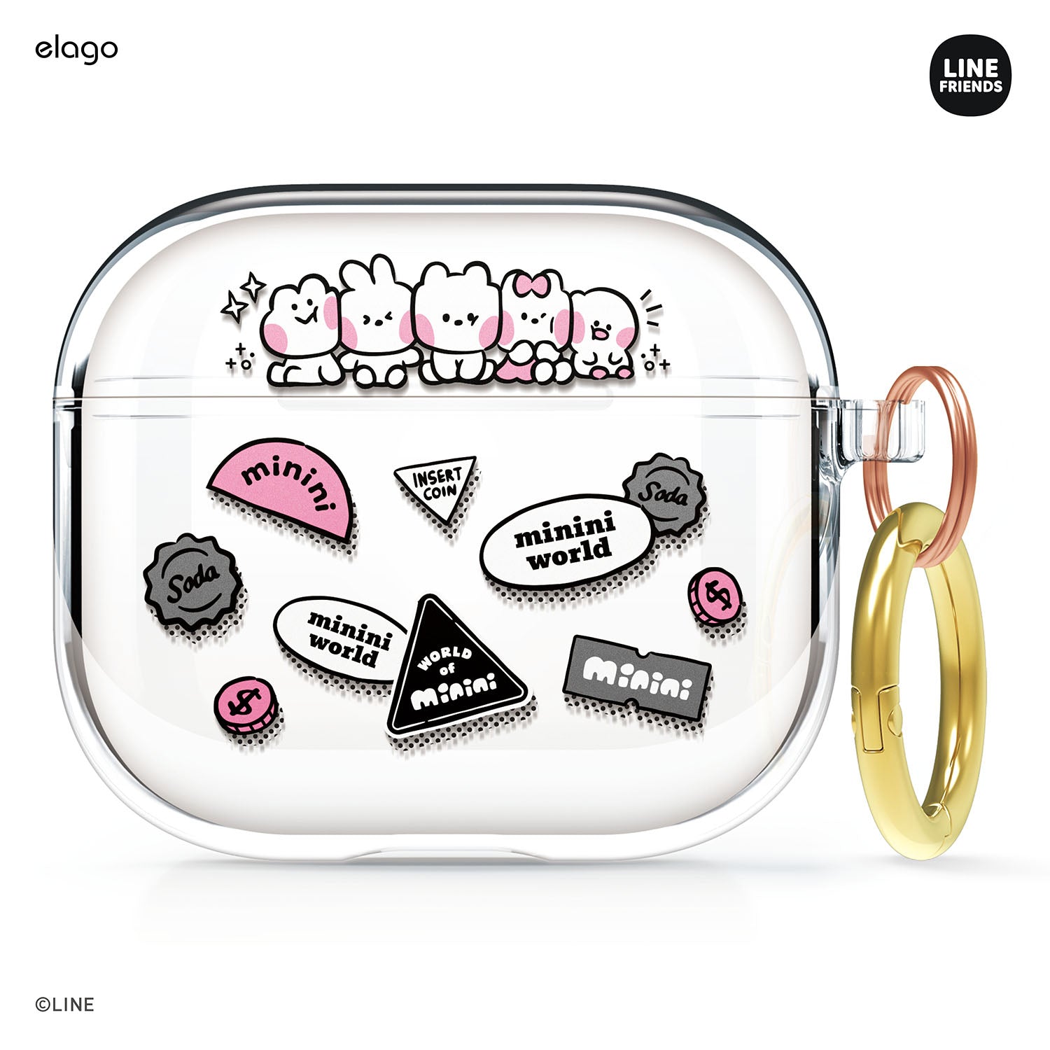 LINE FRIENDS B&F Collection minini case [2 Styles]