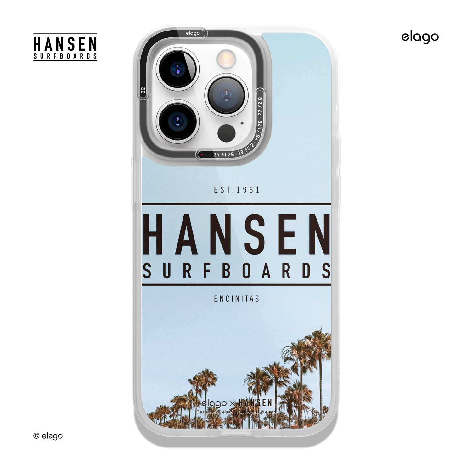 Hansen X Elago Case for iPhone 14 Pro | Elago.com Beach Hansen X Elago Case for iPhone 14 Pro | Elago.com Beach