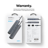 6 in 1 Ethernet / HDMI Multi Hub USB-C