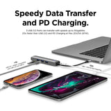 6 in 1 Ethernet / HDMI Multi Hub USB-C