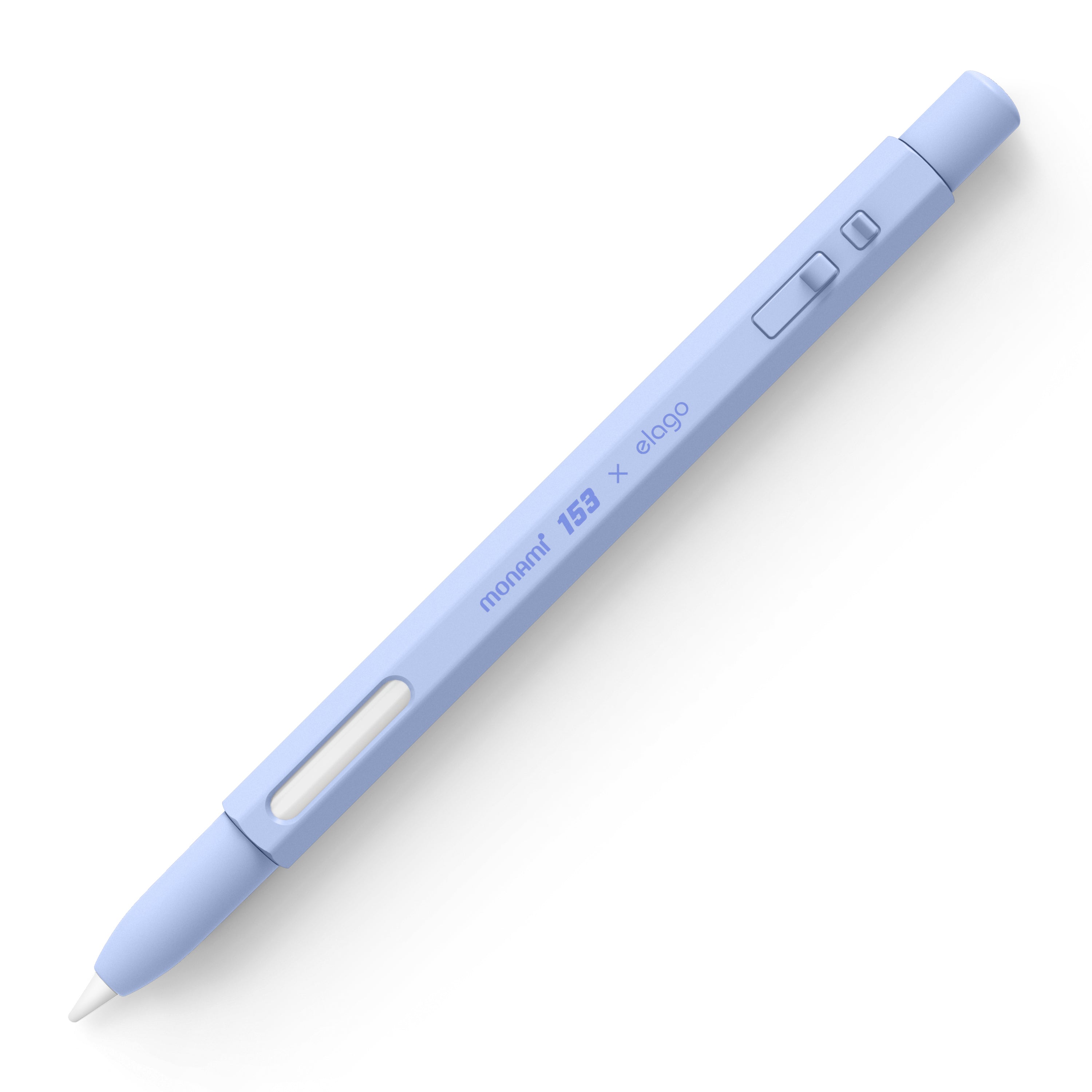 Violet Apple Pencil case for 2nd generation, featuring a sleek Moko case design. Compatible with iPad Pro cover with Apple Pencil holder and magnetic case for Apple Pencil.