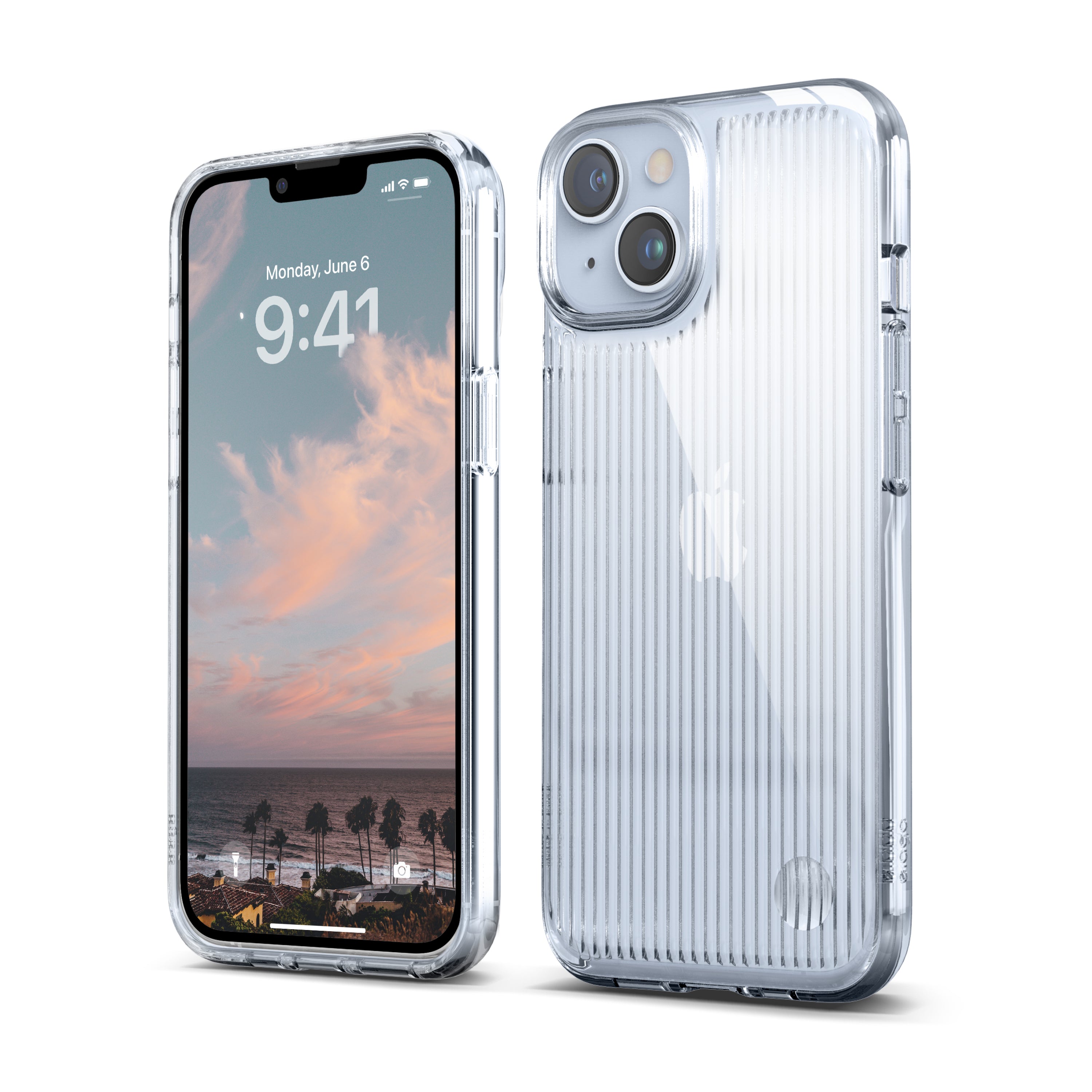 Clear case for iPhone 14 with a sleek design. What cases fit iPhone 14 perfectly. Clear phone cases for iPhone 14, offering minimalist protection.