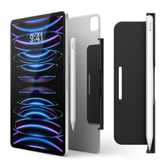 Sleek metal holder for Apple Pencil, compatible with iPad Pro. Best Apple Pencil holder designed for secure storage and easy access, perfect for iPad Pro users looking for the best iPad pencil holder option.