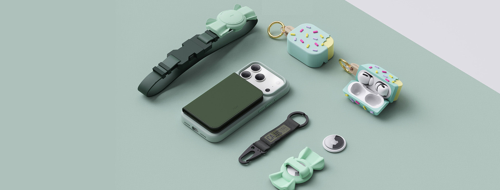 Fresh for April: Green & Mint Tech Essentials