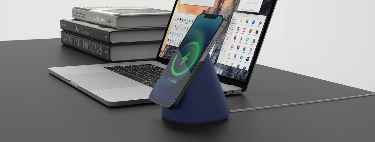 A Standout in Blue: elago MagSafe Charging Stands