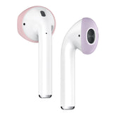 Ear Tip Cover for AirPods 1 & 2 [2 Pairs of 2 Colors] [6 Styles]