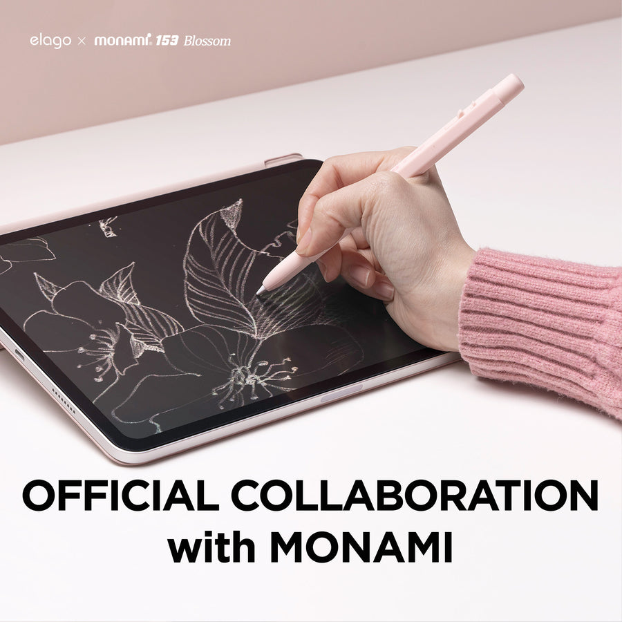 elago X MONAMI Case for Apple Pencil 2nd Gen [Peony Pink]