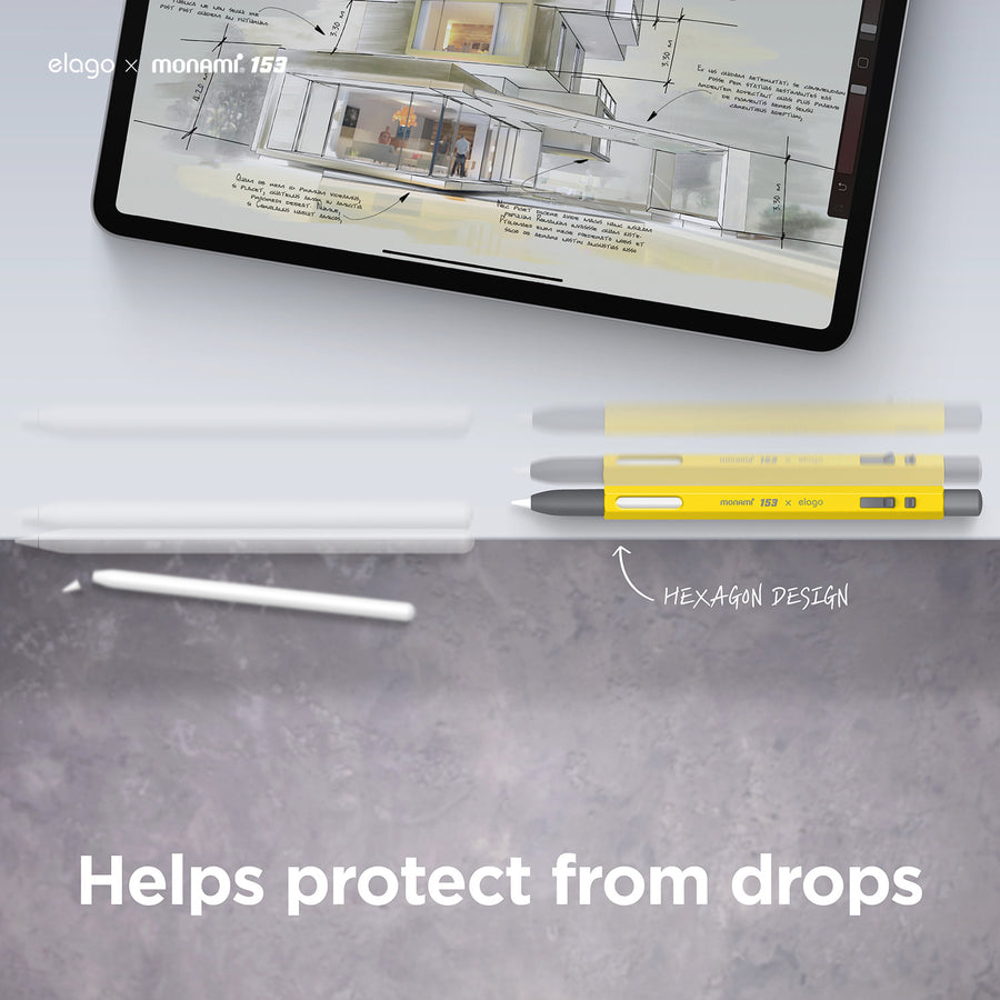 elago X MONAMI Case for Apple Pencil 2nd Gen [Yellow]