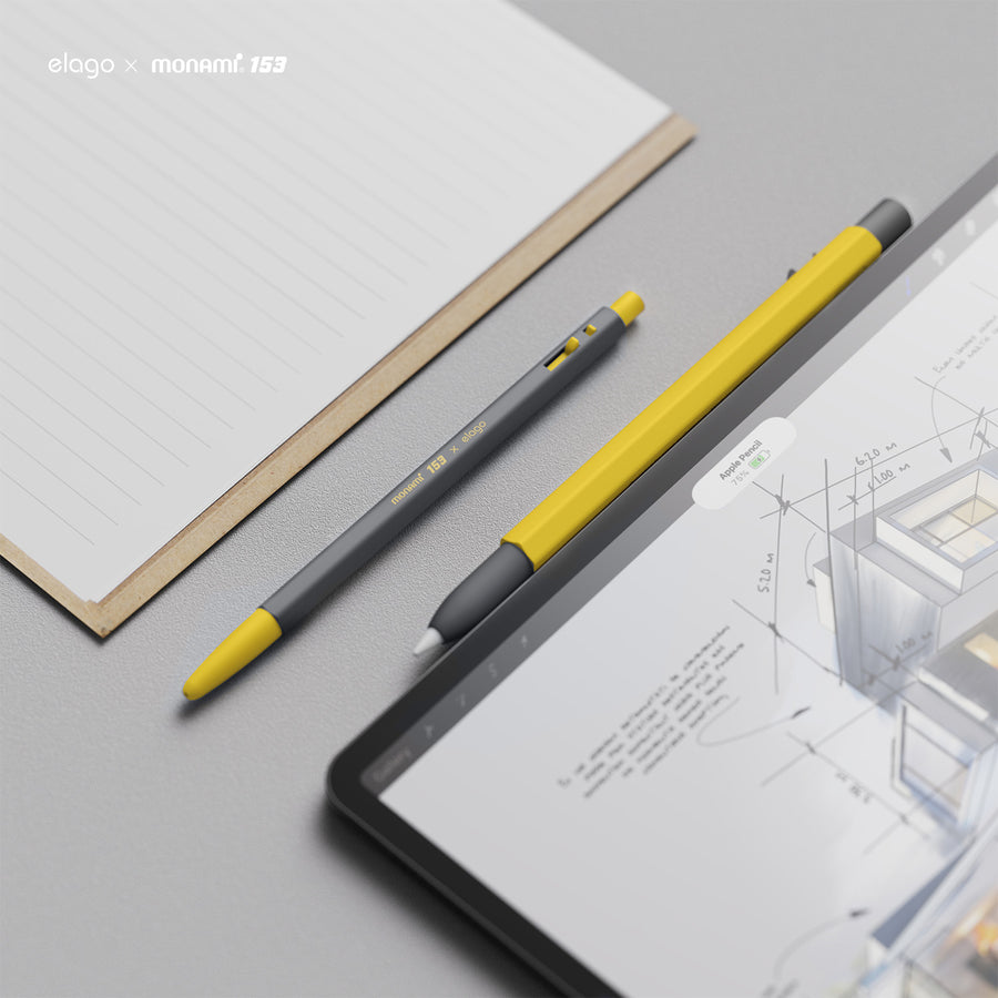 elago X MONAMI Case for Apple Pencil 2nd Gen [Yellow]
