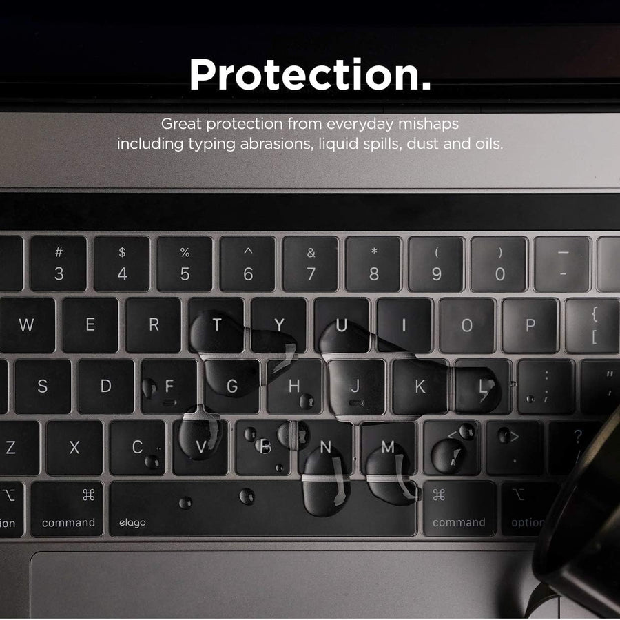 Ultra Thin Keyboard Skin for M1/M2 MacBook Pro 16 & 14 inch and M2 MacBook Air 15 & 13 inch