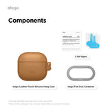 Leather-Touch Silicone Hang Case [4 Colors]