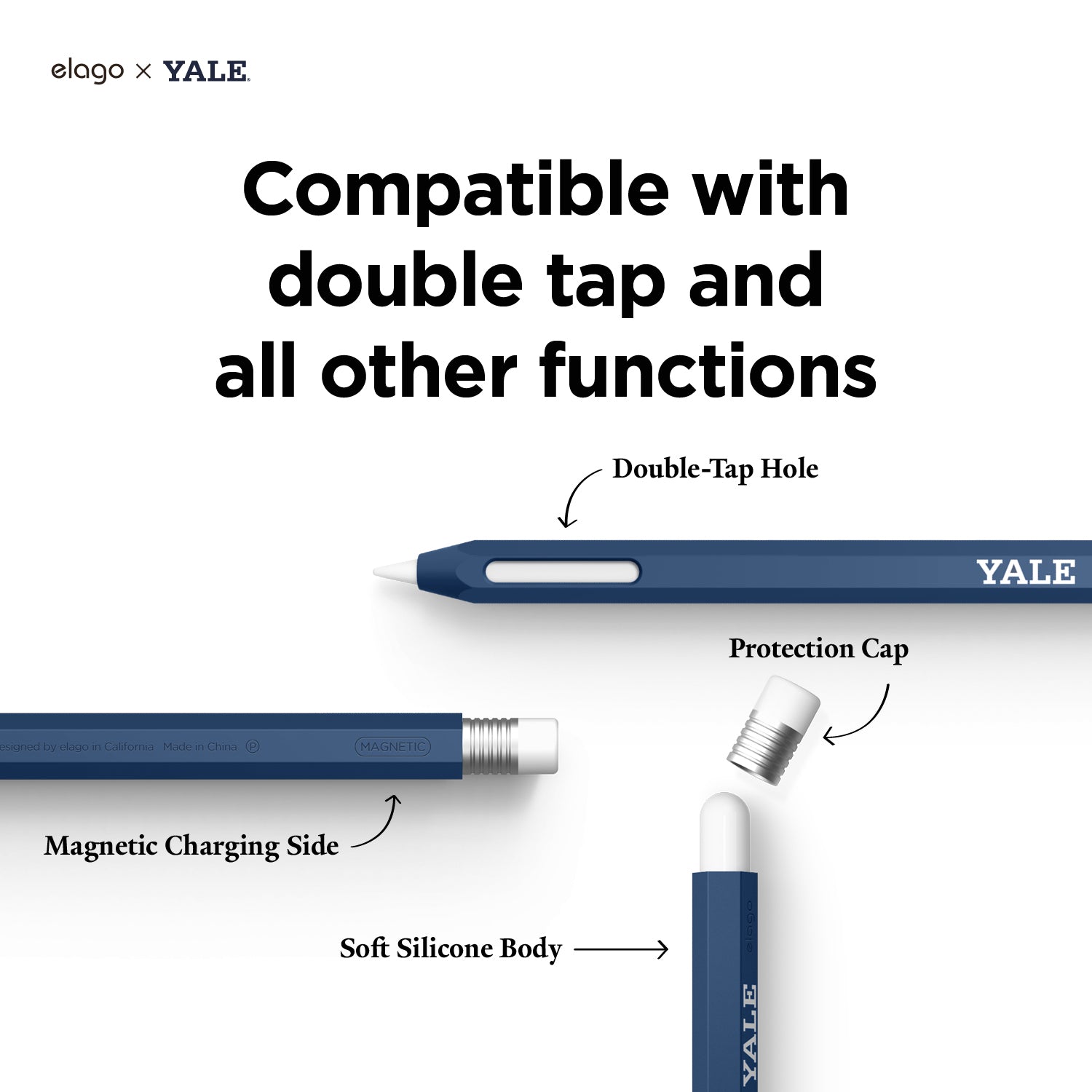Buy elago x Yale Apple Pencil 2nd Gen Pro Case