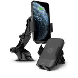 Wireless Car Charger with Auto-Clamping Car Mount