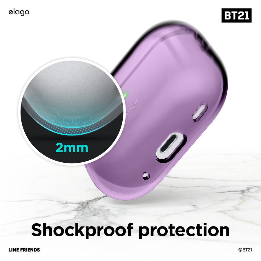 BT21 | elago Hope in Love Case for AirPods Pro 2