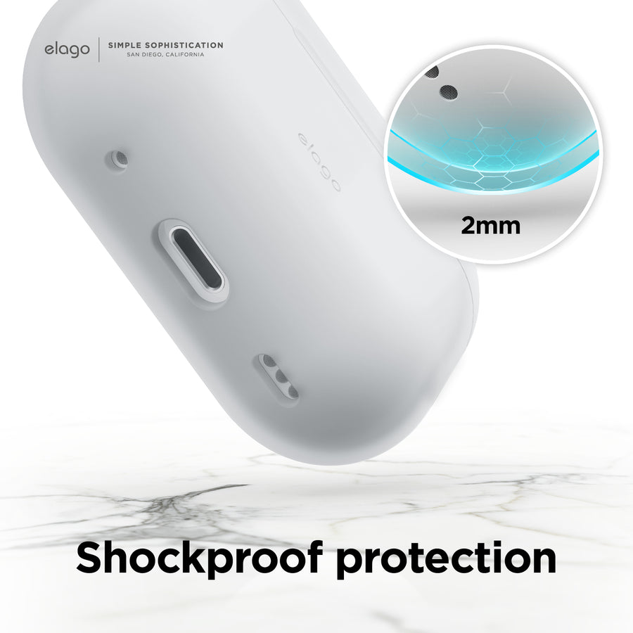 Silicone Basic Case for AirPods Pro 2 [9 Colors]