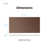 Smart Magnetic Desk Mat Large [5 Colors]